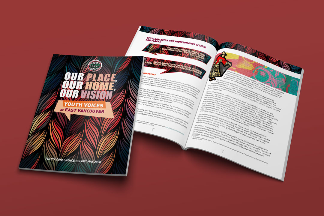 report design by kapow creative for ALIVE