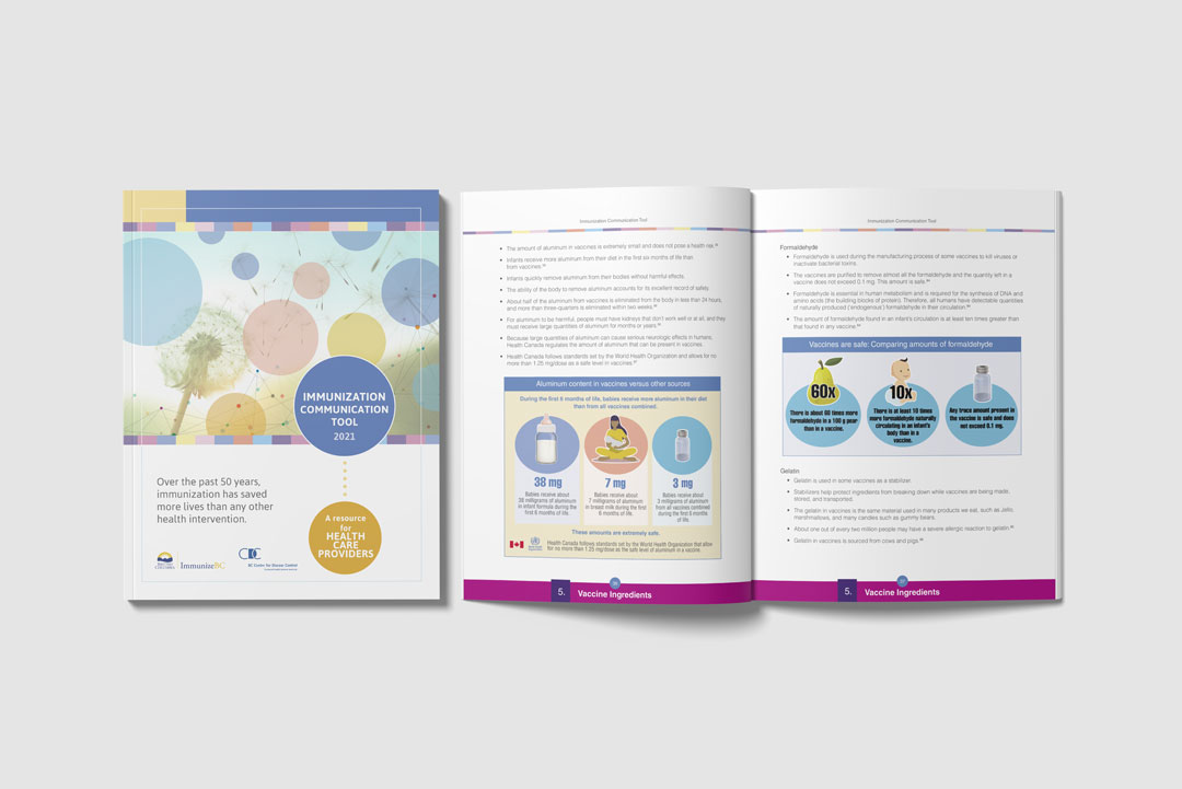 Report Design by KAPOW Creative for BC Centre for Disease Control