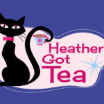logo design for Heather's Got Tea by KAPOW Creative