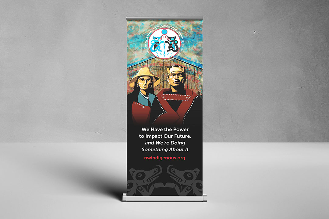 Banner Design by KAPOW Creative for North West Indigenous Cultural Society