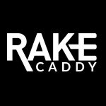 logo design by kapow creative for rake caddy