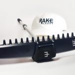 logo design by kapow creative for rake caddy on products