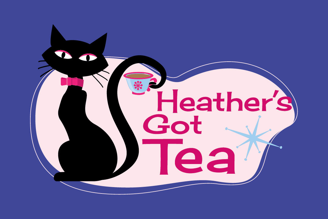 Logo design for Heather’s Got Tea by KAPOW Creative