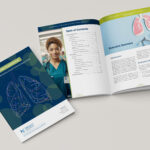 report design by kapow creative for non profit health